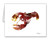 DJ Rogers Fine Art Lobster - Set of 10 Note Cards With Envelopes