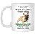 Funny Saying French BullDog Fawn Grey A Wise Woman Once Said Christmas 2023 Gifts Coffee Mug White 11 Oz