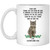 Funny Saying Tabby Cat Grey Cat Dad Personalized Name Christmas 2023 Gifts Coffee Mug White 11 Oz