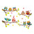 ElecMotive Wall Stickers of Tree Owls Wall Decals for Kids Rooms Nursery Baby Boys & Girls Bedroom