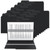 24 Pack Plastic Manila File Folders,Innovative Fixed Straps,3 Tab Heavy Duty File Folder with 1/3-Cut Tabs,Letter Size,Fun Storage Filing Folders for Documents Organizer Office School Cabinet,8.5 x 11