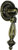 Uxcell Cabinets Door European Style Pull Handle Knob Hardware, Bronze Tone, Bronze Tone