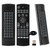 MX3 Voice Air Mouse Mini Keyboard Backlight Wireless Remote, 2.4G Multifunctional Fly Mouse with Infrared Learning for Android Smart TV Box, 3-Gyro and 3-Gsensor, Projector HTPC Mini PC