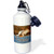3dRose Whooping Crane Bird, Aransas Refuge, Texas, USA Us44 Ldi0624 Larry Ditto Sports Water Bottle, 21 oz, White