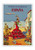 Spain - Andalusia - Iberia Air Lines of Spain - Flamenco Dancers - Vintage Airline Travel Poster c.1950s - Master Art Print 10in x 14in