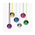 Assorted Color Disco Ball Necklaces (2-Pack of 12)