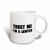 3dRose"Trust Me I'M A Lawyer - Fun Law Humor - Funny Job Work Office Gift" Two Tone Blue Mug, 11 oz, Blue