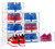 Shoe Organizer Shoe Storage Boxes, Shoe Boxes Clear Plastic Stackable, Clear Shoe Boxes Stackable Shoe Organizer For Closet Shoe Box, Plastic Shoe Boxes With Lids Closet Shoe Organizer - Extra Large