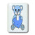 3dRose lsp_15374_1 Valentines Day Cute Blue Teddy Bear Holding Heart Single Toggle Switch