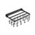 Gudetap Sock Drying Rack Wall Mount Laundry Drying Rack with 26 Clips Foldable Clip Hanger Drip Drying Hanger Underwear Hanger with Clips for Socks, Bras, Lingerie, Clothes,Towel,Scarf,Gun Grey