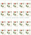 Red Rose and Love Letters Pane of Twenty 34 Cent Postage Stamps Great For Weddings Scott 3496 By USPS