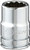 GearWrench 80499 3/8" Drive 12 Point Standard SAE Socket 7/16", Black