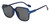 LOMDEM Big Frame Protective Sunglasses Glasses Eyewear Shades Vintage Square Unisex Womens Round Oversized (Color : Blue, Size : One Size)