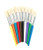 Jack Richeson Wood Stubby Brush, Set of 10