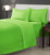 Harper Lane Bright Solid Lime 3-Piece Sheet Set Twin 66x96