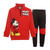 Disney Mickey Mouse Toddler Boys Half-Zip Sweatshirt & Pants Red 3T
