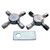 LASCO HC-62 Fit-All Cross Handle, Chrome Plated