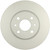 BOSCH 19010305 QuietCast Premium Disc Brake Rotor - Compatible With Select Fiat 500; FRONT - Single