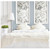 RoomMates RMK12297PL Iris Peel and Stick Wallpaper, Grey