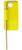 5/8" GoldGuard Plated Hex L-Wrench - Long Tagged/Barcoded