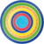 Creative Converting Summer Paper Plates, 9", Multi-color