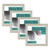MCS Studio Gallery Frame, Gray Woodgrain, 10 x 10 in, 4 pk
