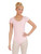 Capezio Women's Team Basic Short Sleeve Leotard,Pink,Large