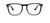 Peepers by PeeperSpecs unisex adult Dylan Focus Blue Light Filtering Reading Glasses, Black, 53 mm US