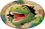 Creative Converting Dinner, 9" Dinosaur Round Paper Plates | Disposable | 8 Pcs, Multicolor