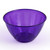 Maryland Small Swirl Plastic Bowl - 24 oz Purple Round 1 Pc.
