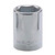 Wright Tool 30-18MM 3/8" Drive 6 Point Standard Metric Socket, 18mm