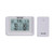 Taylor Wireless Digital Indoor Outdoor Weather Station, White
