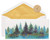 Papyrus Holiday Cards Boxed with Envelopes, Best Wishes, Forest (16-Count)