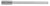 Wiha 28160 Drive-Loc VI Inch Nut Driver Blade, 5/16 x 150mm