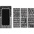 Amscan 241137 Decorating Kit Party Décor, 65" x 33 1/2", Black/White