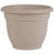 Bloem Ariana Pot Planter: 20" - Pebble Stone - Durable Resin Pot, for Indoor and Outdoor Use, Gardening, Self Watering Disk Included, 11 Gallon Capacity