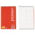 Universal Steno Pads, Gregg Rule, Red Cover, 80 White 6 X 9 Sheets, 6/Pack