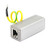 CERRXIAN RJ45 Ethernet Network Surge Protector Outdoor Thunder Lightning Arrester Protection Device for Gigabit POE Switch Camera SPD Protection Suppressor