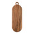 Creative Co-Op Acacia Wood Cheese Handle Cutting Board, 24" x 8", Brown