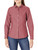Foxcroft Womens Dianna Non-Iron Pinpoint Shirt Rosewood 4 One Size