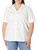 Foxcroft Women's Plus Size Percy Elbow Length Sleeve Solid Pinpoint Shirt, White