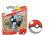 Pokemon Clip n Go Battle Feature Figure Multi-Pack Action Ready Pack Plus Sticker (Axew Luxio and Piplup)