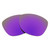 Revant Replacement Lenses Compatible With Oakley Holbrook R, Polarized, Plasma Purple MirrorShield