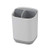 Joseph Joseph 70509 EasyStore Toothbrush Holder Bathroom Storage Organizer Caddy, Small, Gray