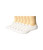 Nike Everyday Plus Cushion No Show 6-Pair Pack Socks, White/Black, Medium