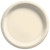 8 1/2" Round Paper Plates, High Ct, 50ct (Vanilla Creme)