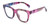 Foster Grant Styles for Y.O.U. Singapore Blue Light Blocking Glasses For Women, Pink/Blue, Lens Width: 51 mm, Bridge: 21 mm, Arm: 147 mm