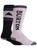 Burton Women's Weekend Midweight Socks (2 Pack), Elderberry, Medium-Large