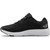 Under Armour Grade School Charged Pursuit 2 Running Shoe, Black (001)/White , 3.5