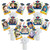 Big Dot of Happiness Elementary Grad - Kids Graduation Party Picture Centerpiece Sticks - Photo Table Toppers - 15 Pieces